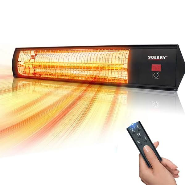 Solary Electric Patio Heater for Outdoor, Garage Heater with Remote