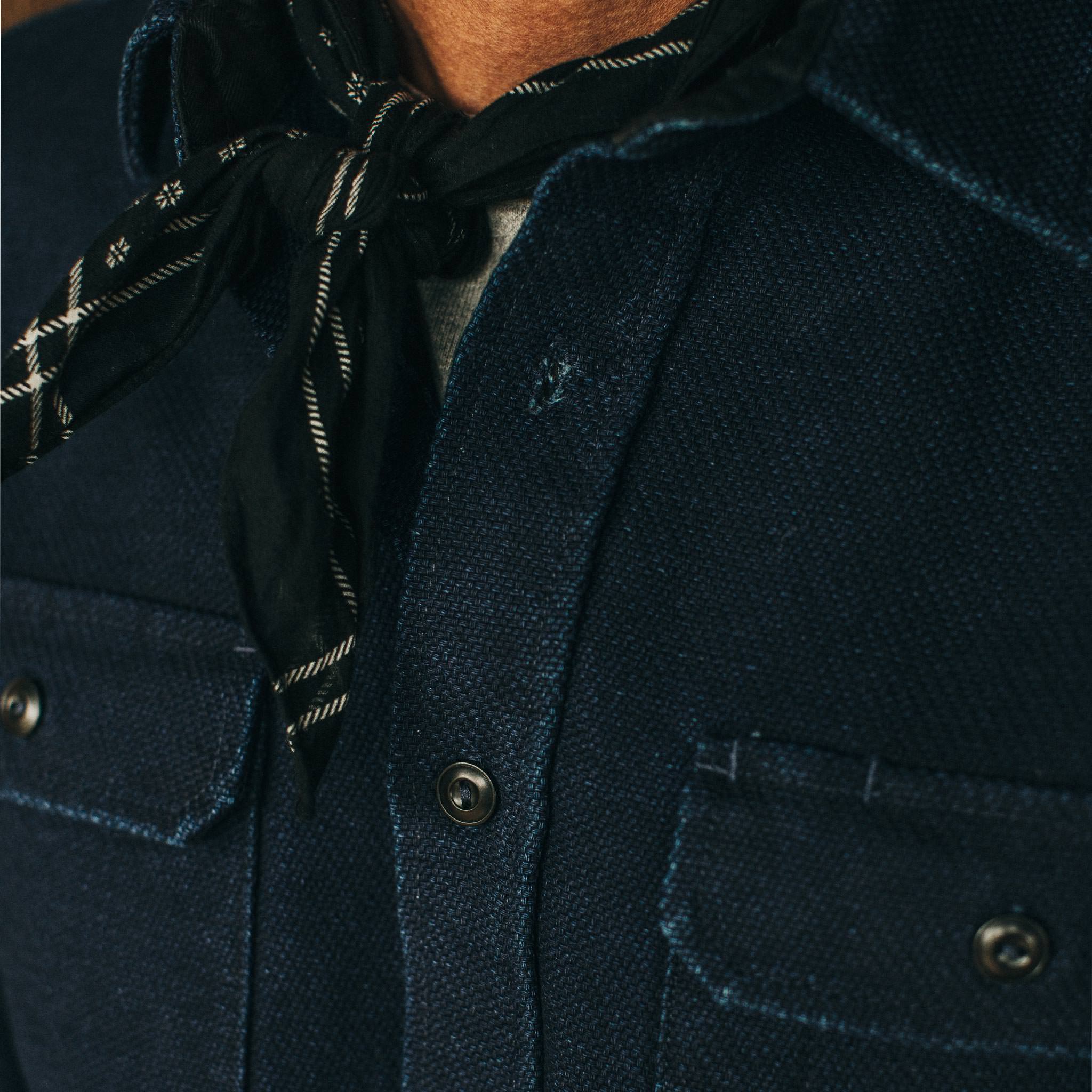 Chemise The Division en sergé indigo