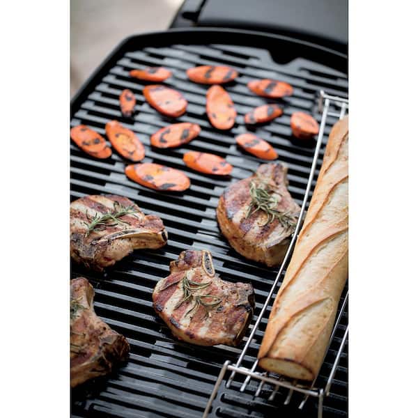 Q 3200 2 Burner Propane Gas Grill in Titanium with Built In Thermomter Image 5
