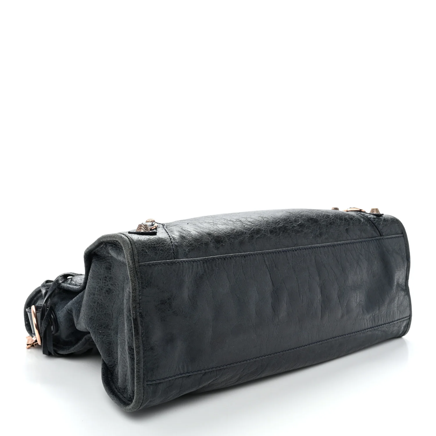 Agneau Giant 12 Rose Gold Hardware City Dark Night