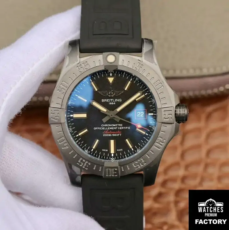Breitling Avenger Blackbird 44mm V173311 GF Factory V4 Black Dial