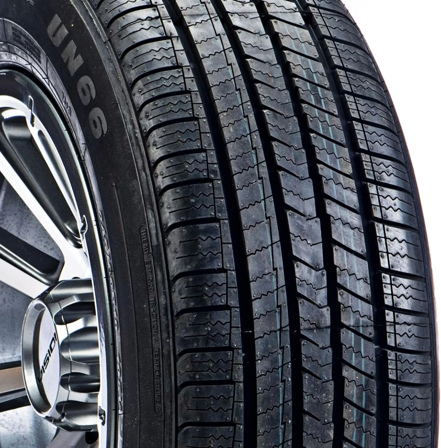 UN66 245/50R20 102V High Performance All Season Crossover CUV/SUV Tire 245/50/20(Tire Only) Image 3