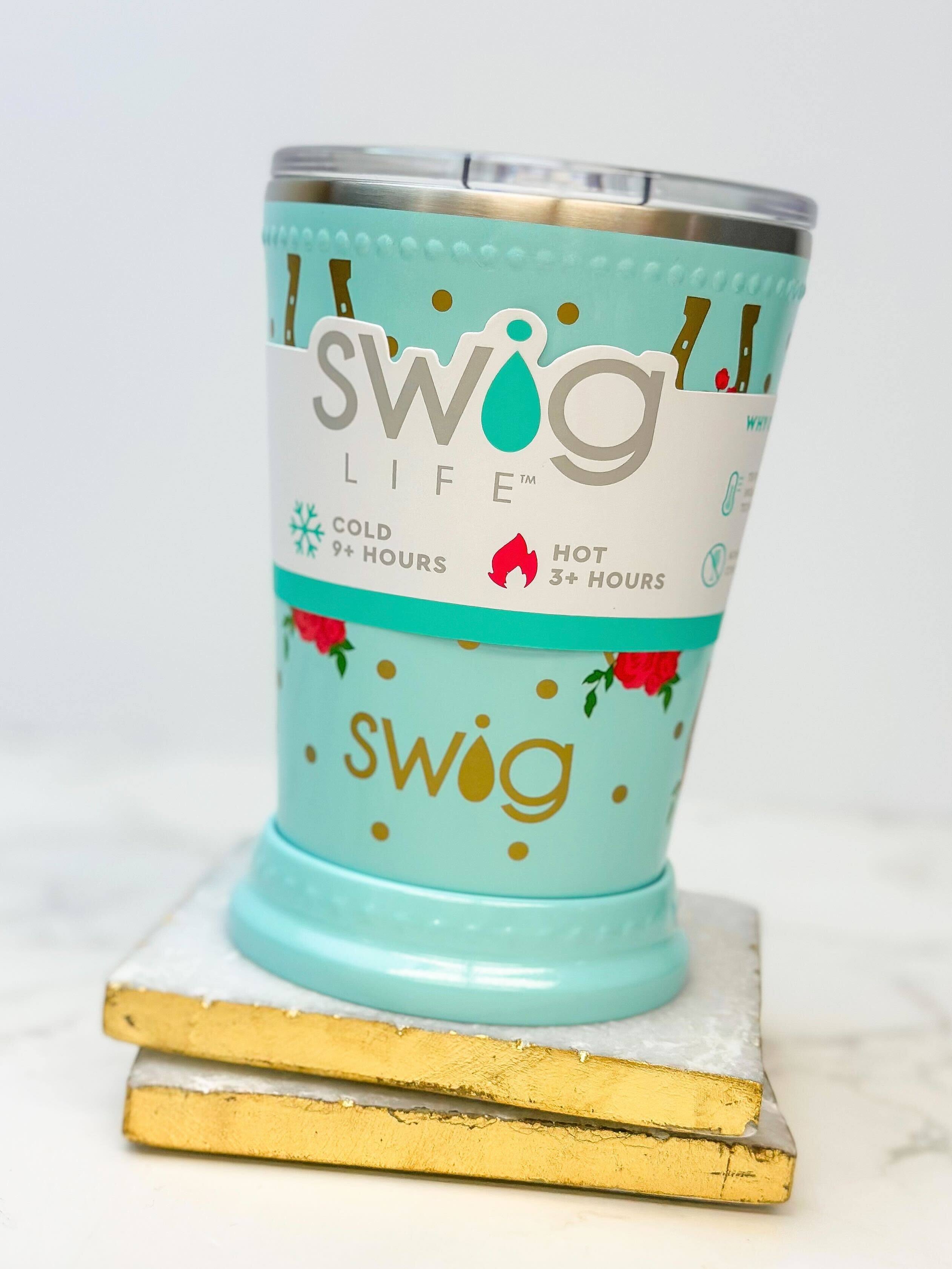 Swig 12oz Run for The Roses Mint Julep Tumbler