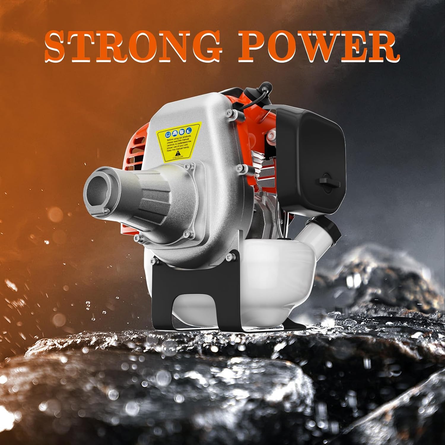 36cc Gas String Trimmer,2-Stroke 3 in 1 Gas Brush Cutter,Weed Eater Gas Powered and Gas Weed Wacke Trimmer for Weeds and Grass(36CC) - Image 6