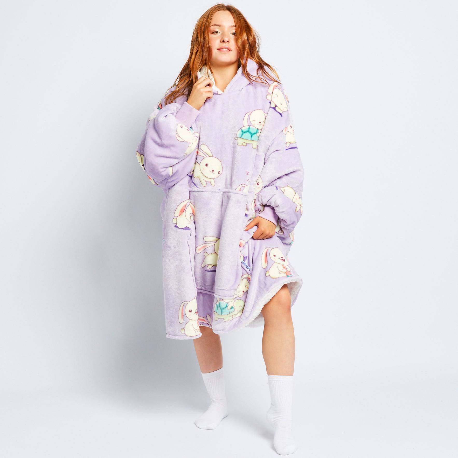 The oodie Blanket Hoodie | Premium Wearable Blanket Adult & Kids Sizes | All Patterns & Colors | Hoodie Blankets, Oversized Hoodie Blanket for Women