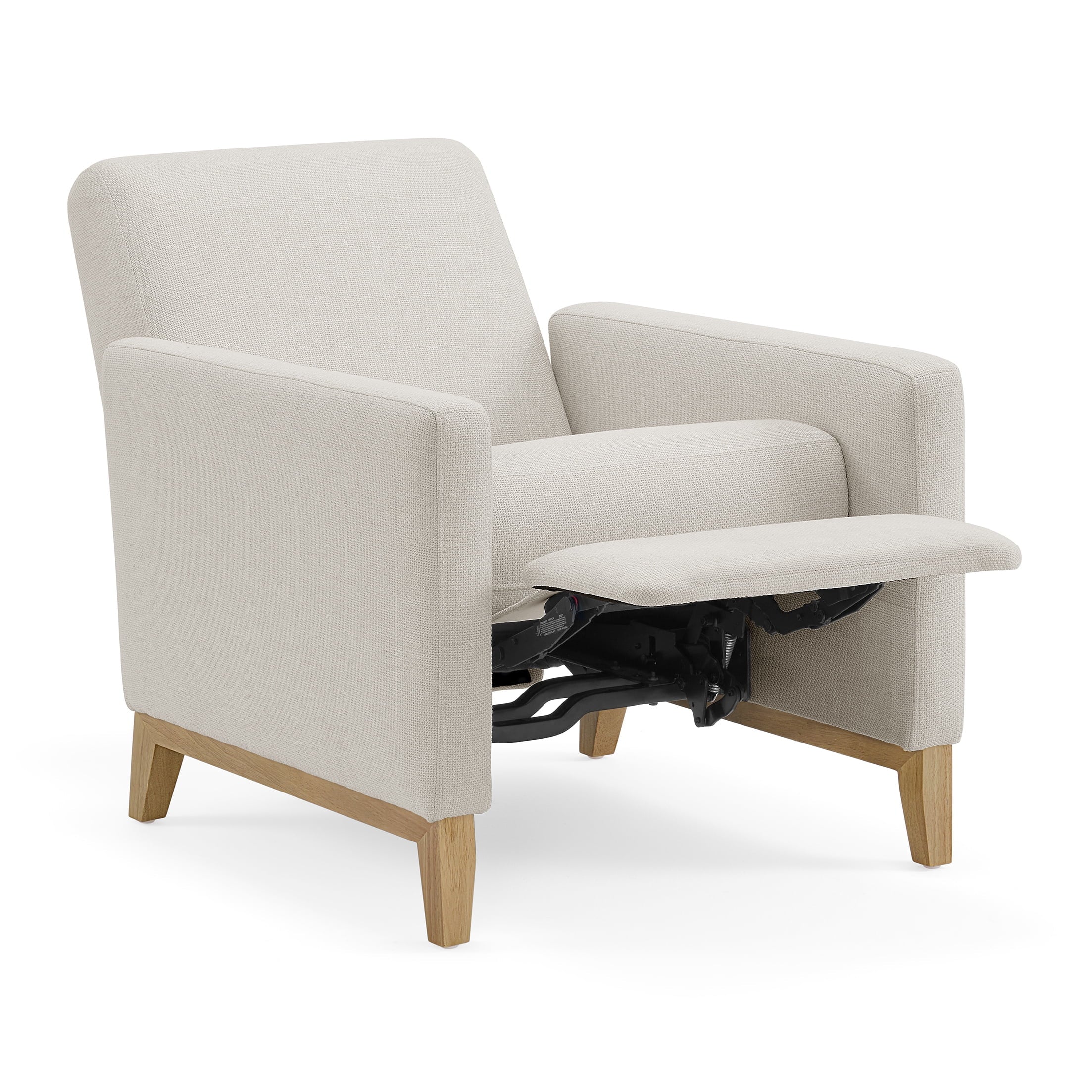 Better Homes & Gardens Reading Push Back Recliner, Olive