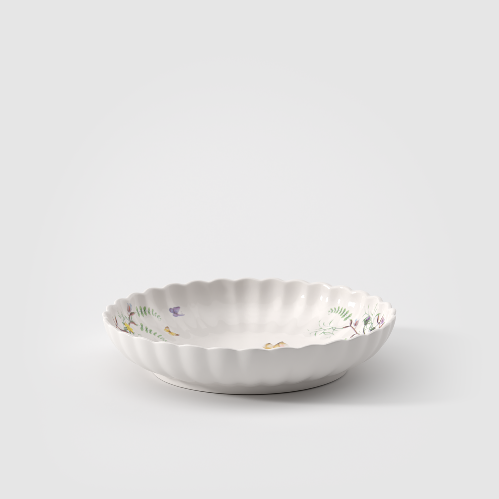 Spring Fantasy Appetizer/ Dessert Bowl - Multi-colored, 23.7 oz, Premium Porcelain