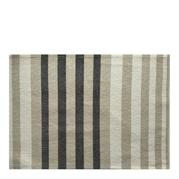 Vibeke Klint bordbrikke bred stripe 33x48 cm white
