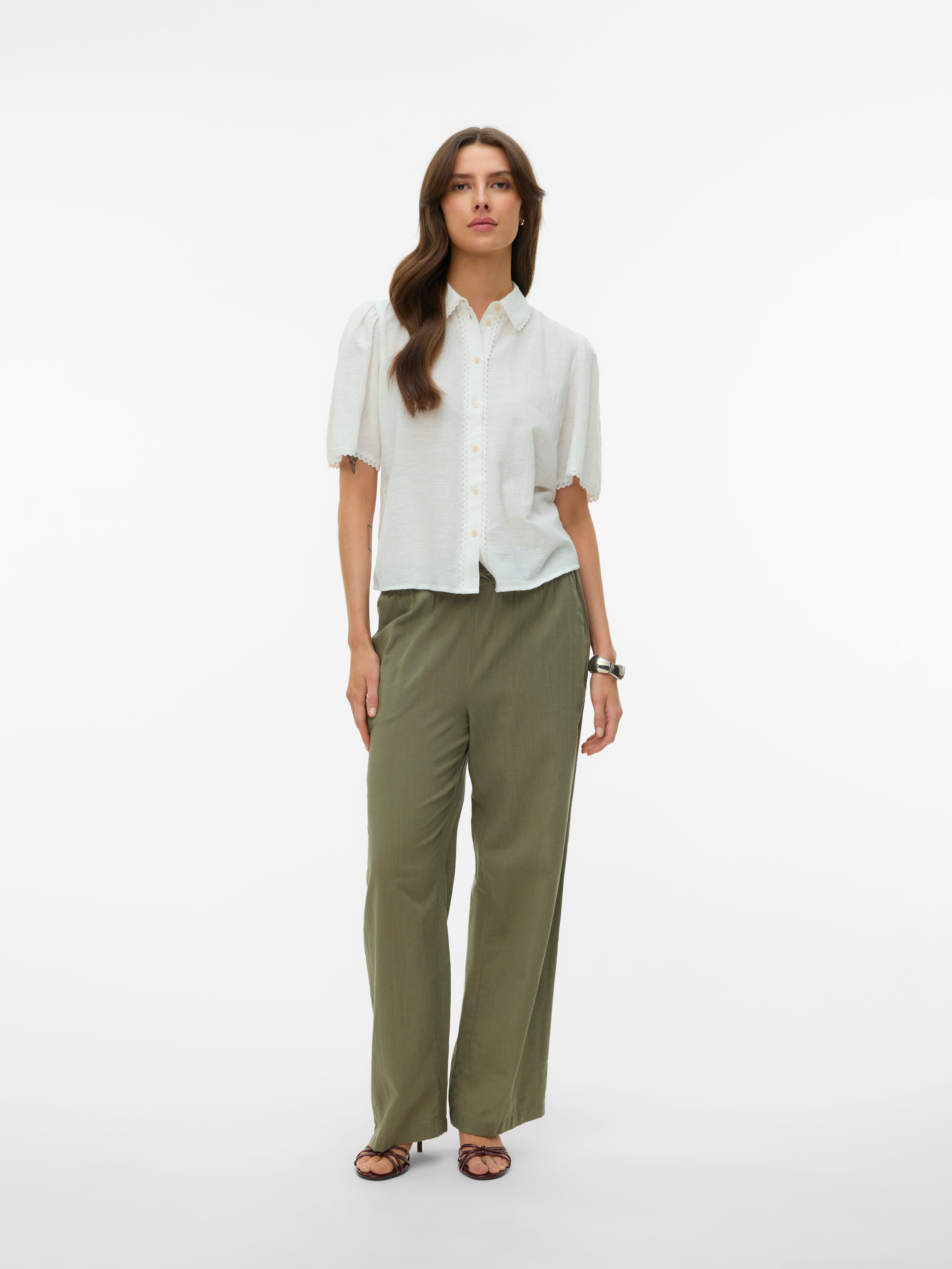 VERO MODA® VMCAIA Mid waist Trousers