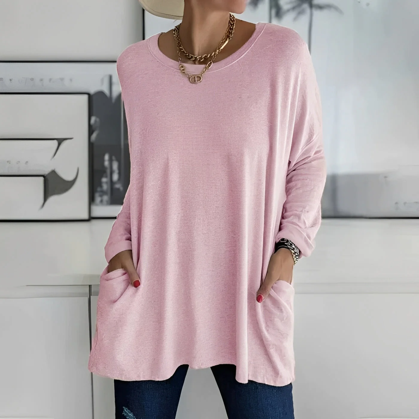 Chantelle - Chemise à manches longues avec poches