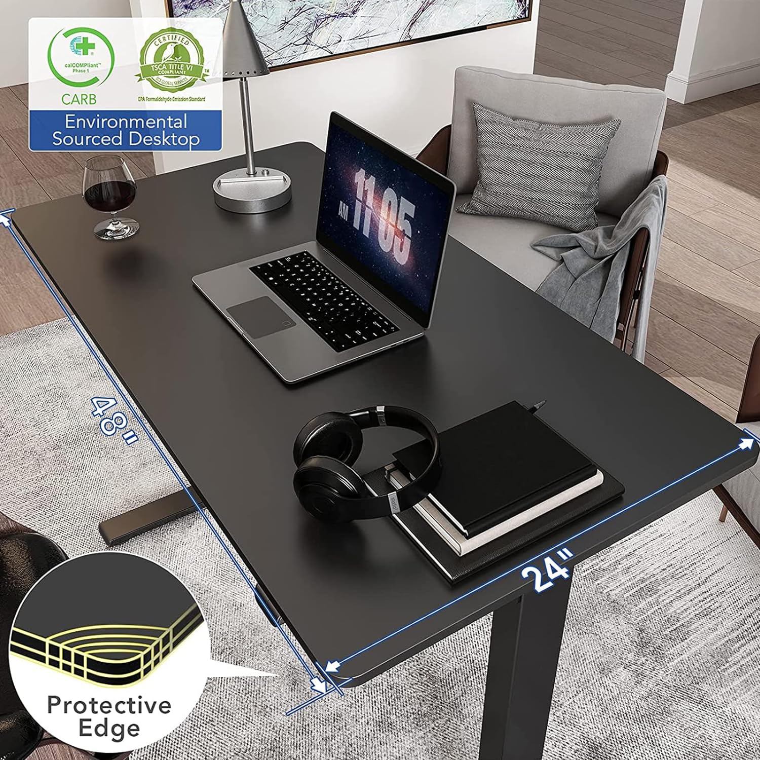 FLEXISPOT Standing Desk. Electric Height Adjustable Desk
