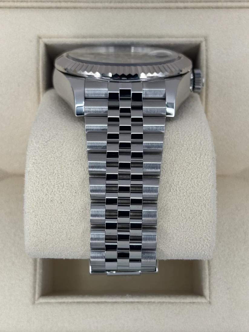 [Super Clone]RLX  Sky-Dweller 42mm Stainless Steel Blue Dial Jubilee - 336934
