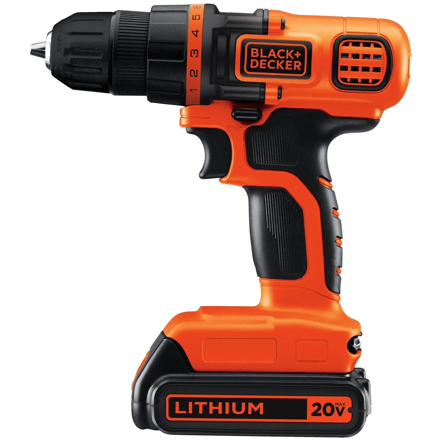 BLACK+DECKER 20 - Volt Max* Lithium - Ion Drill - Driver, LDX120C
