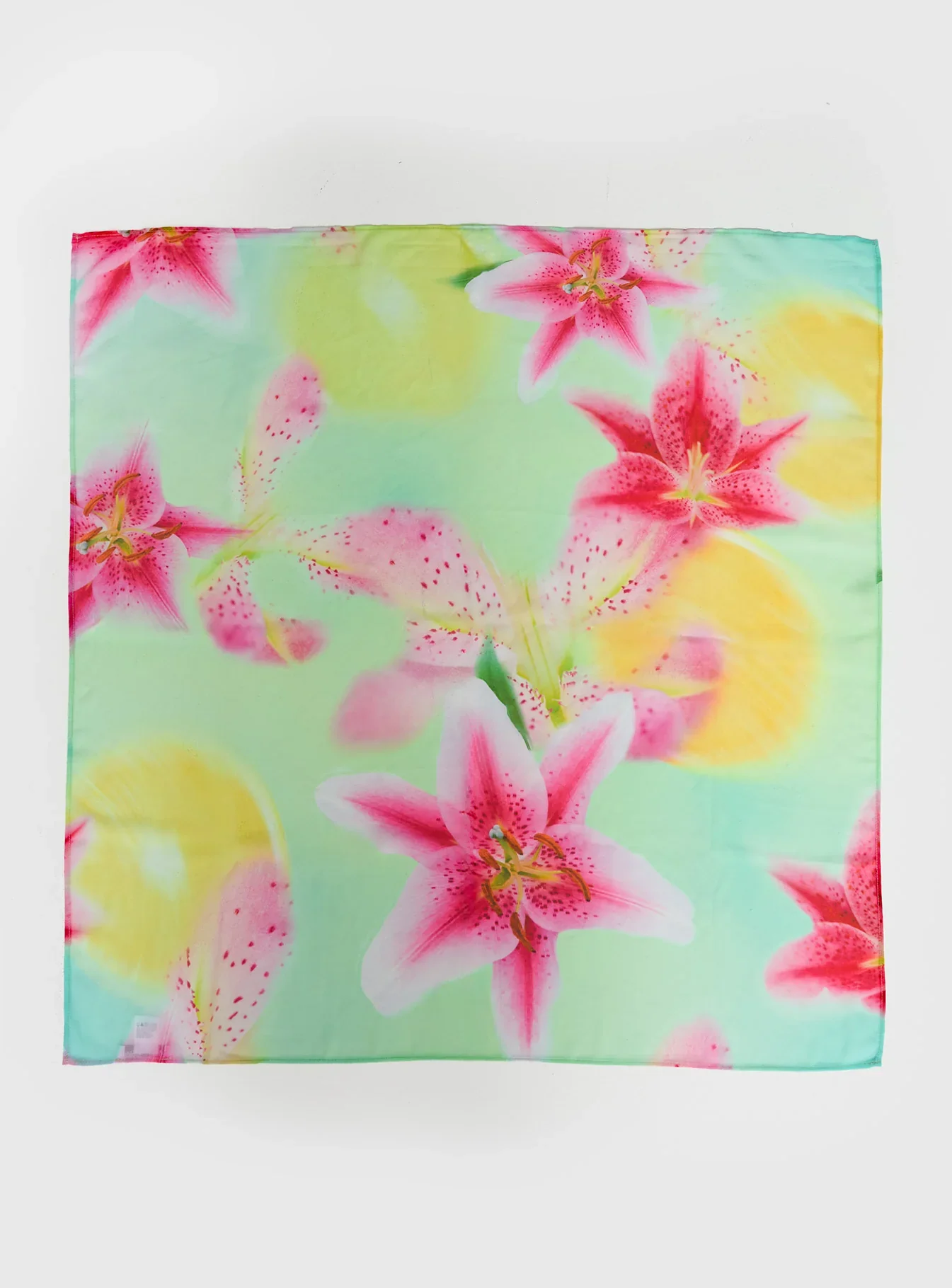 Nellie Hair Scarf Aqua Tropical