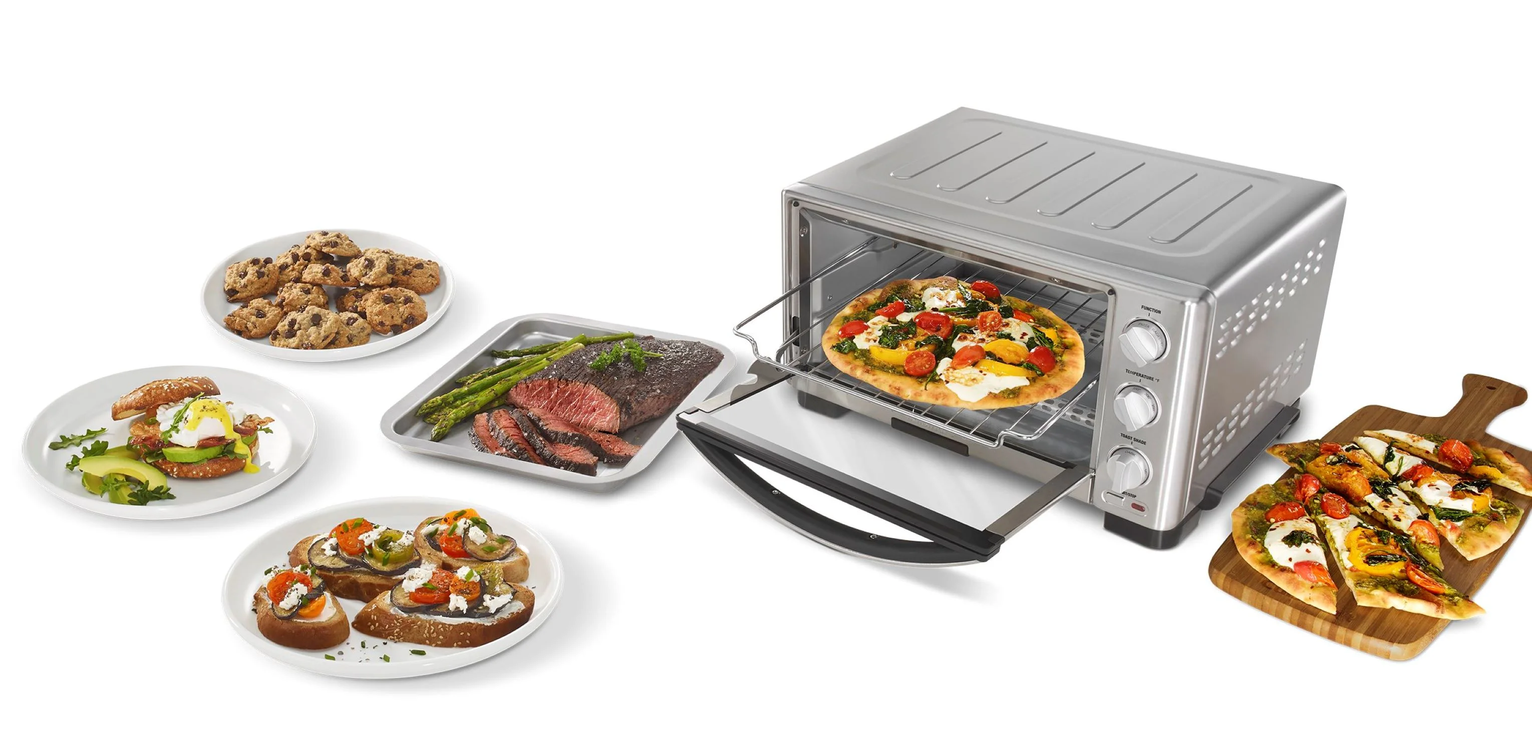 Cuisinart Toaster Oven Broiler, TOB - 1010NAS