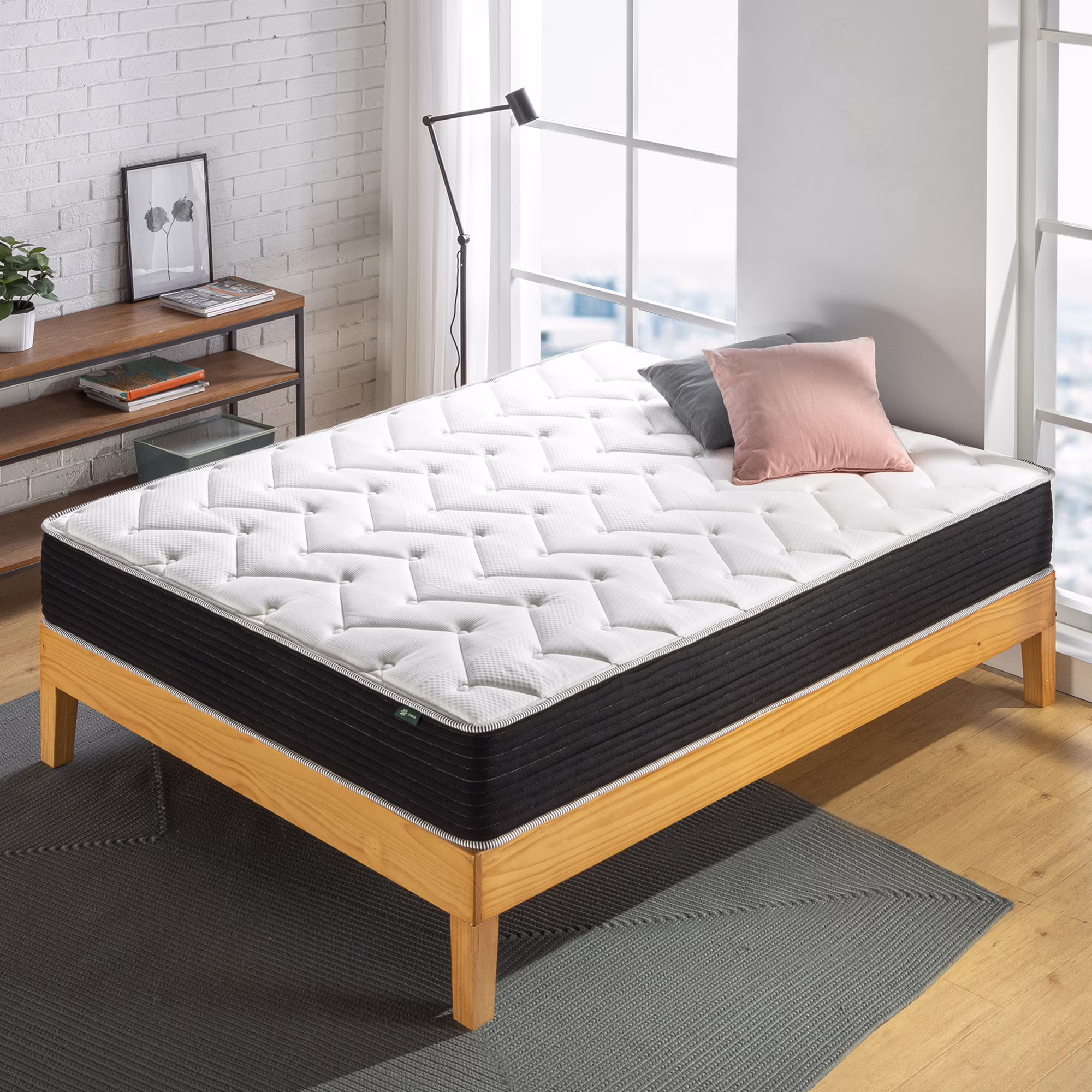Sensations by Zinus 10�� Classic Pocket Spring Hybrid Mattress, Full