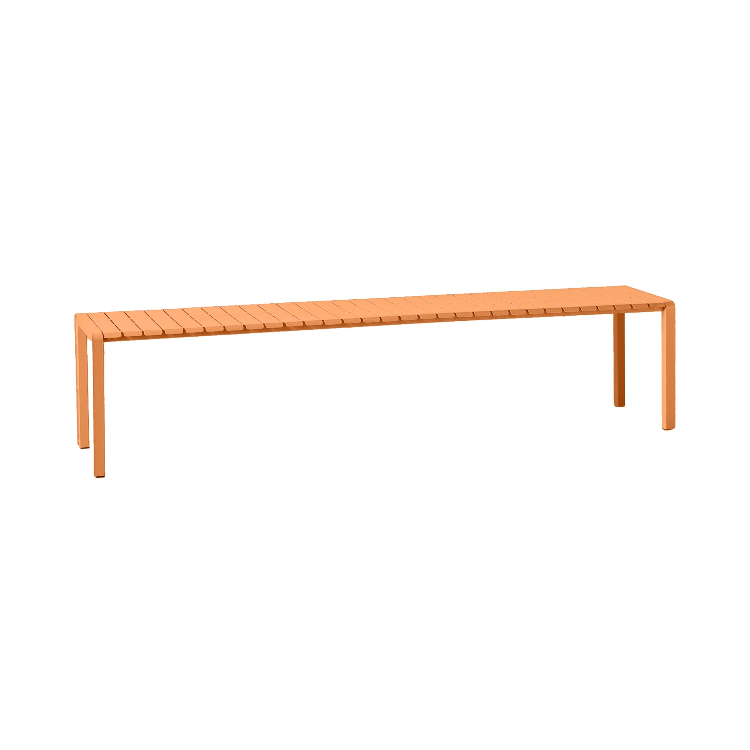Kace Dining Bench Seat 200cm Tangelo Orange