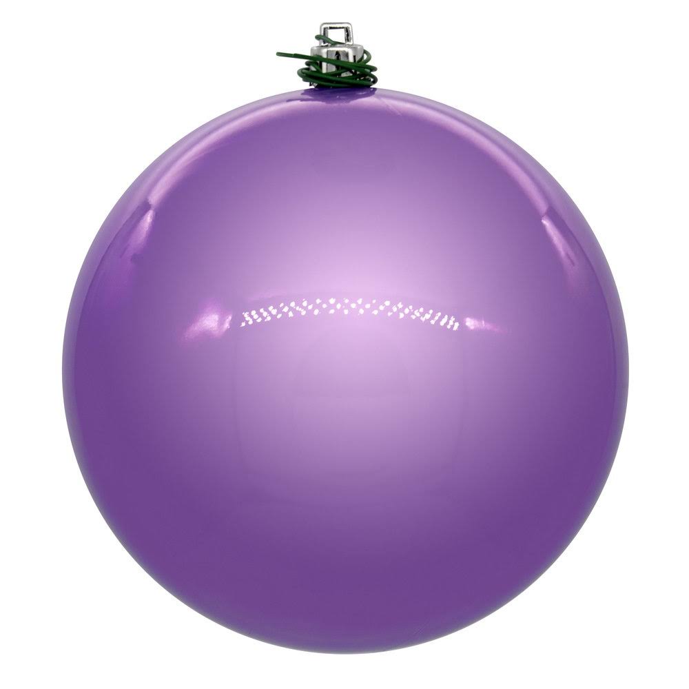 Christmas Ball Ornament (Set of 12) (Set of 12) The Holiday Aisle Color: Lavender