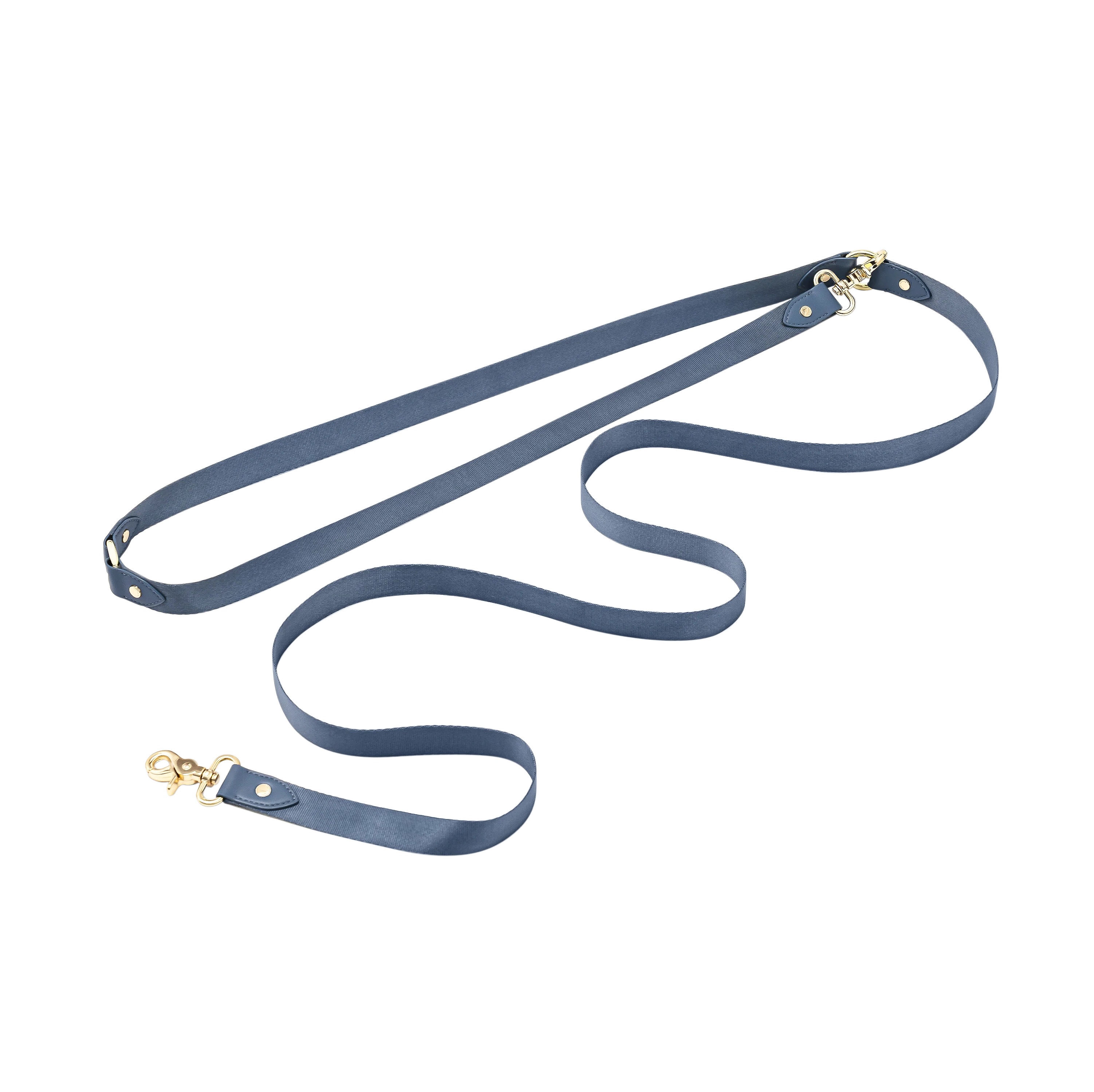 Crossbody Leash - Stone Blue