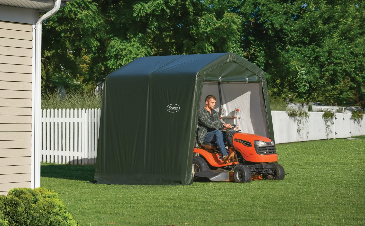 Scotts Garden Shed 4 X 4 X 6�� Green Peak