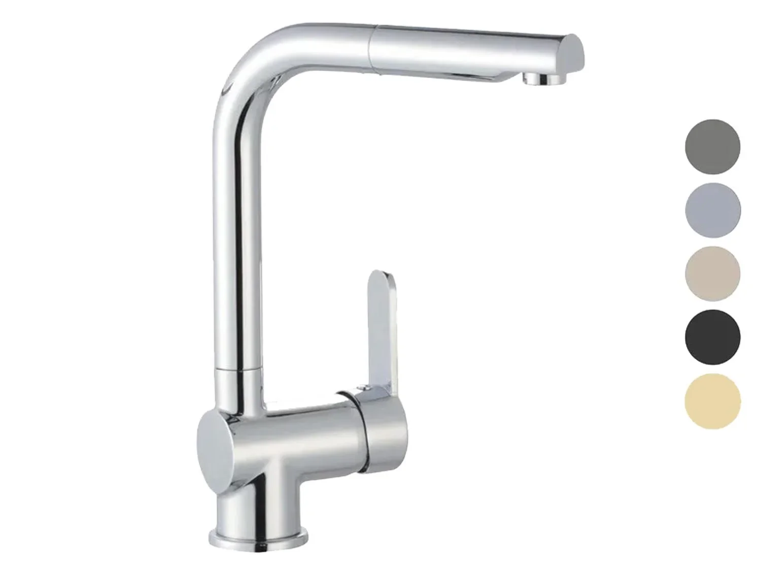 Schtte Mitigeur robinet de cuisine LONDON, avec bec extensible