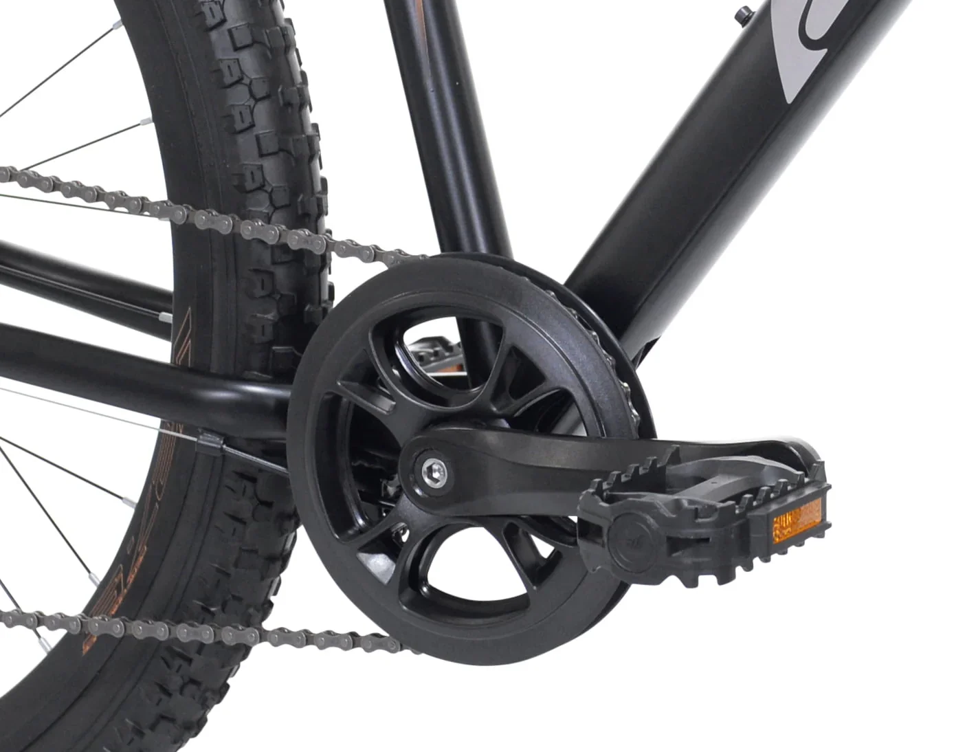 Ozark Trail 27.5 Vibe Mountain Bike, Large Frame, Black, Adult, Unisex