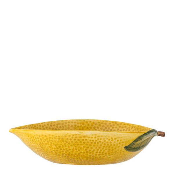 Limone serveringskål 26x18 cm sitron