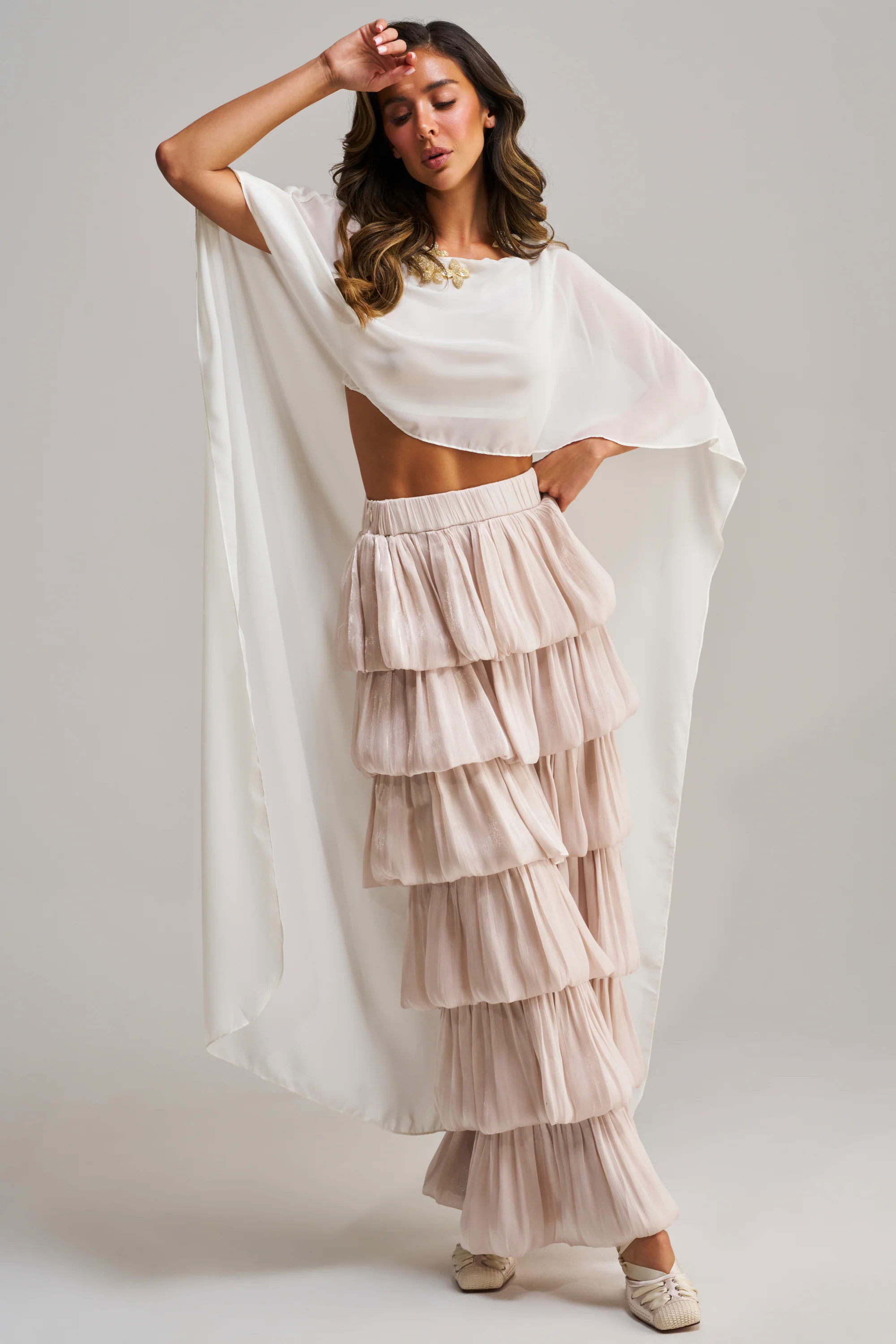 IT GIRL BLOUSE IN IVORY - Akira Store