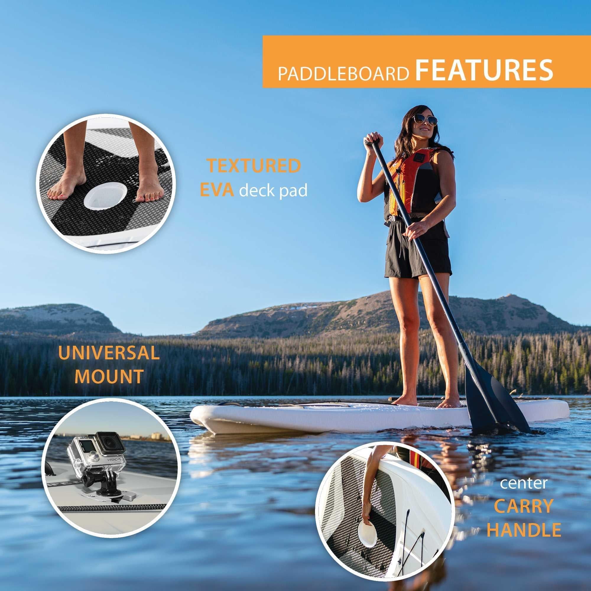 Lifetime Stand Up Paddle Board, Horizon 10' White, Set of 2 90749 Image 5