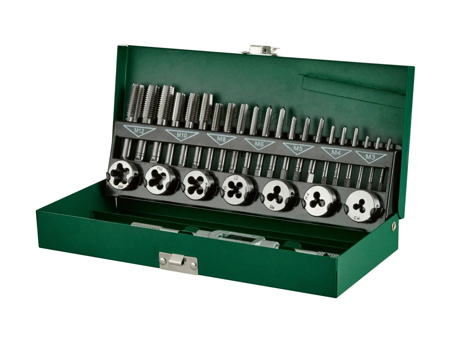 PARKSIDE Set de filetage et taraudage, 32 pices
