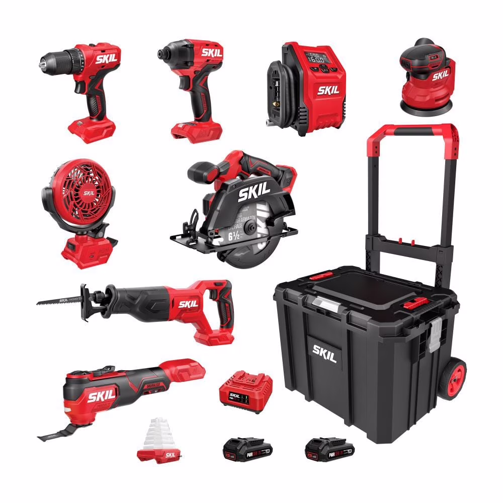 20V Brushless 9-Tool Combo Kit