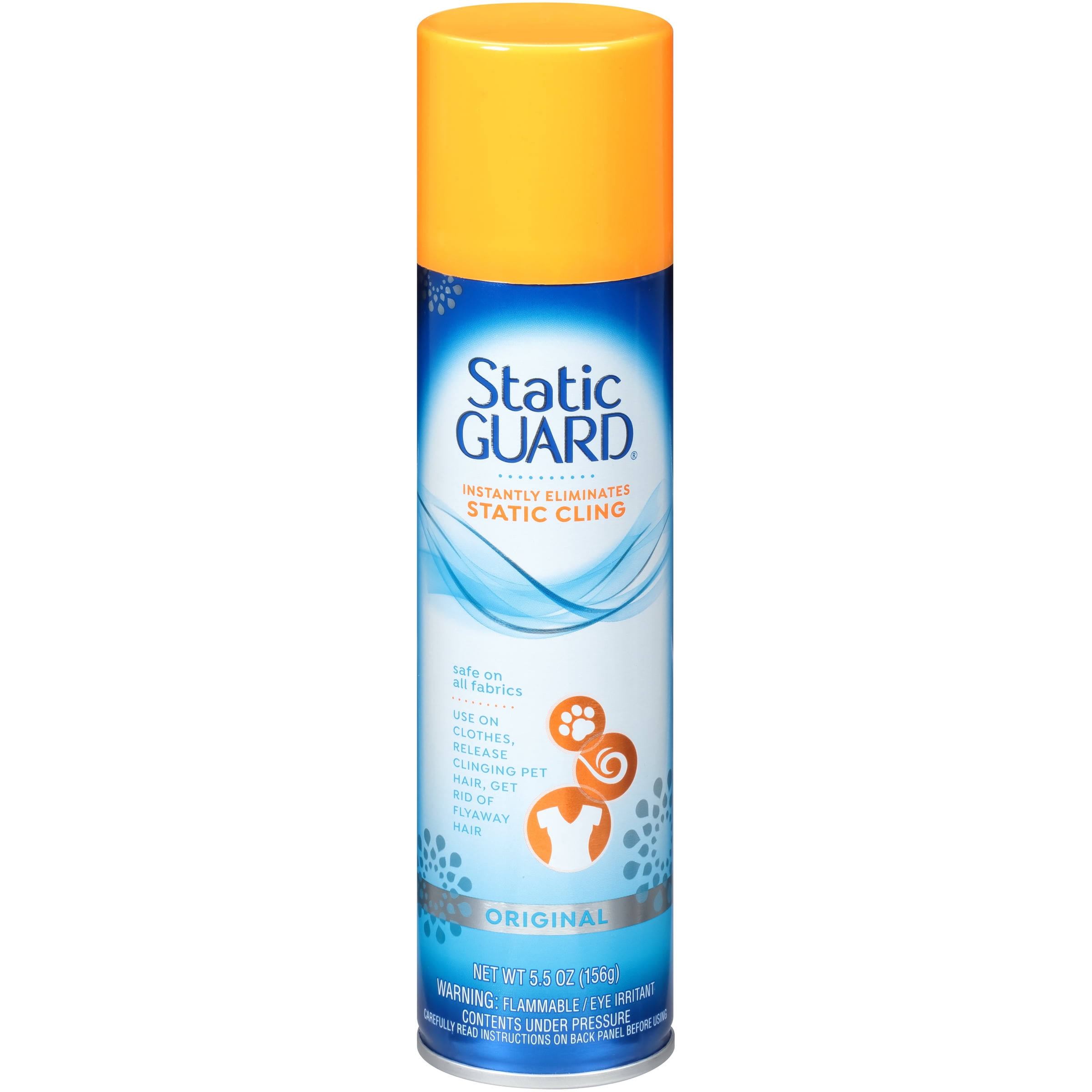 Static Guard Fabric Spray - 5.5 oz can