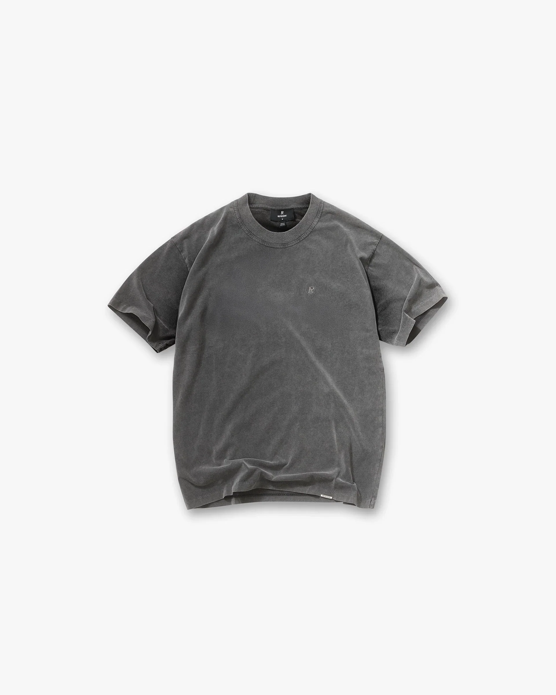 Metal Initial R T-Shirt - Vintage Grey
