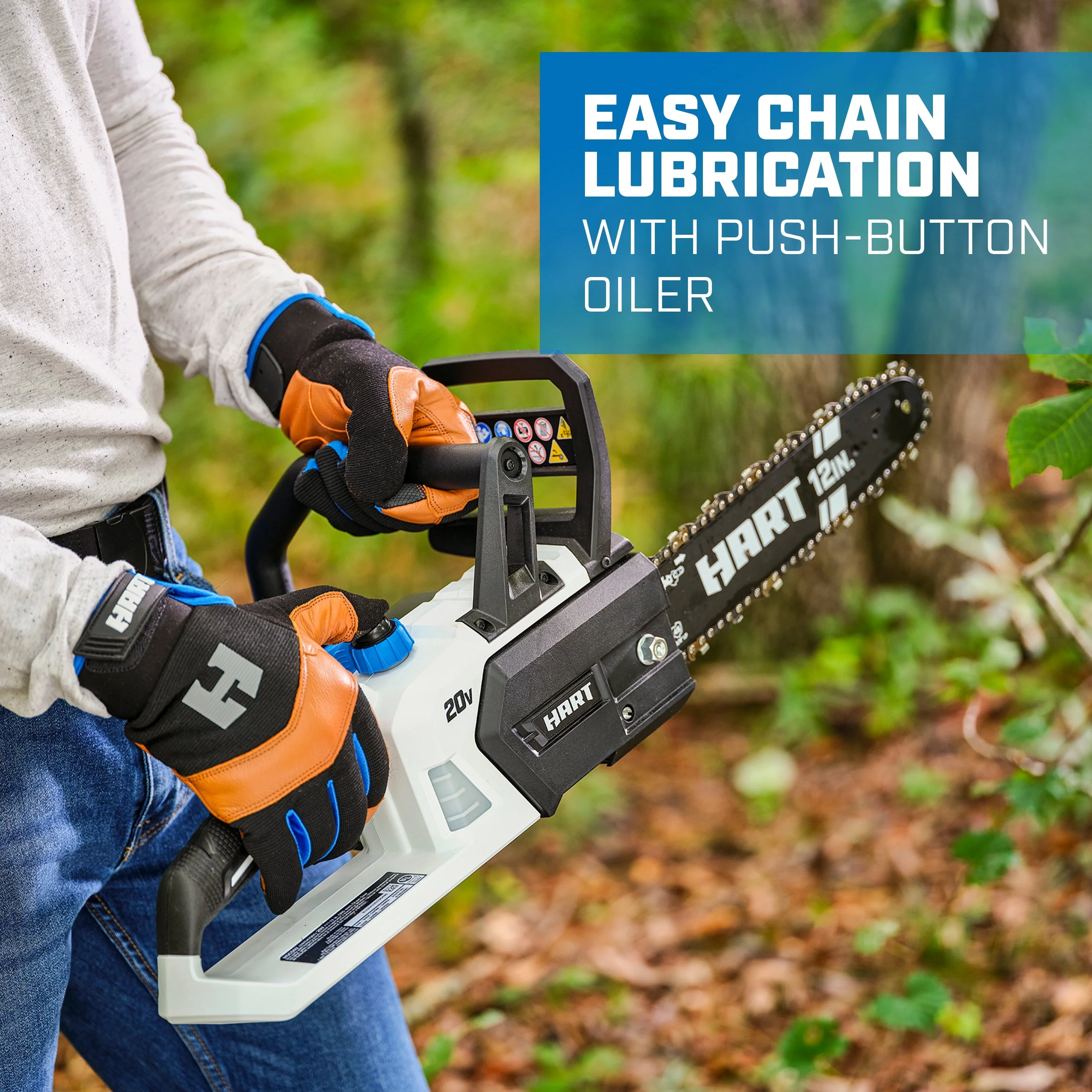 HART 20 Volt 12 Inch Cordless Chainsaw (Battery Not Included)(Battery Included) Image 4