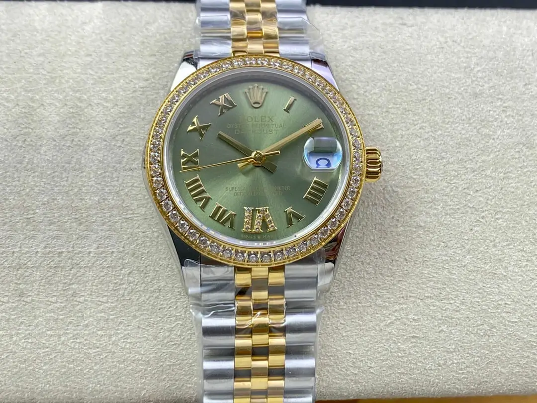 Rolex Datejust M278383RBR-0016 31MM EW Factory Dark Green Dial