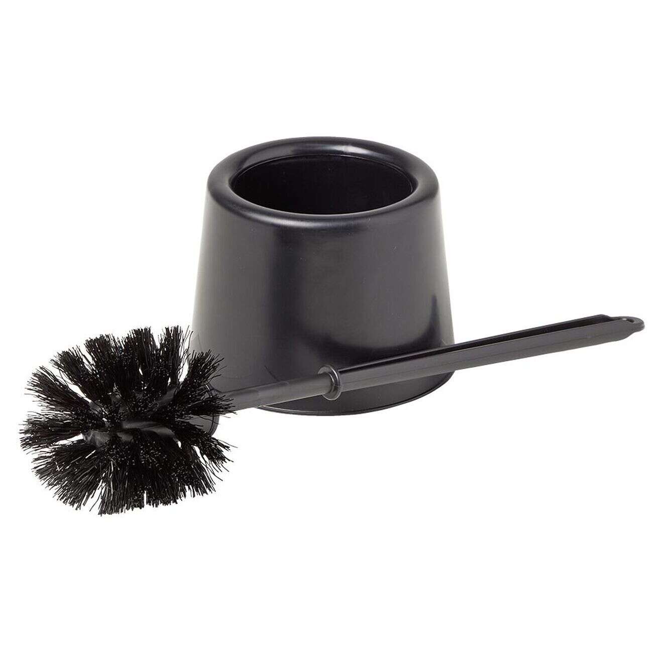 Brosse WC avec support noir