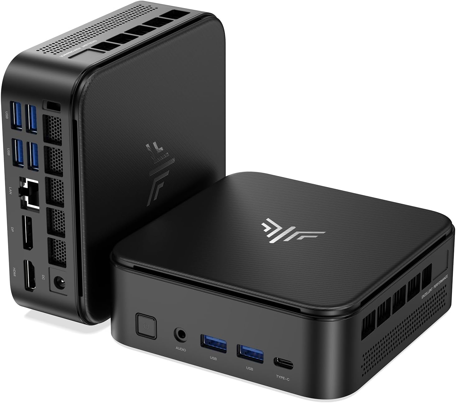 KAMRUI E3B Mini PC with AMD Ryzen 5 7430U (Beat 5500U  up to 4.3GHz)  16GB DDR4 512GB M.2 SSD Mini Computer  Mini Gaming PC with USB Type-C Supports Triple 4K Display  WiFi 6  BT 5.2