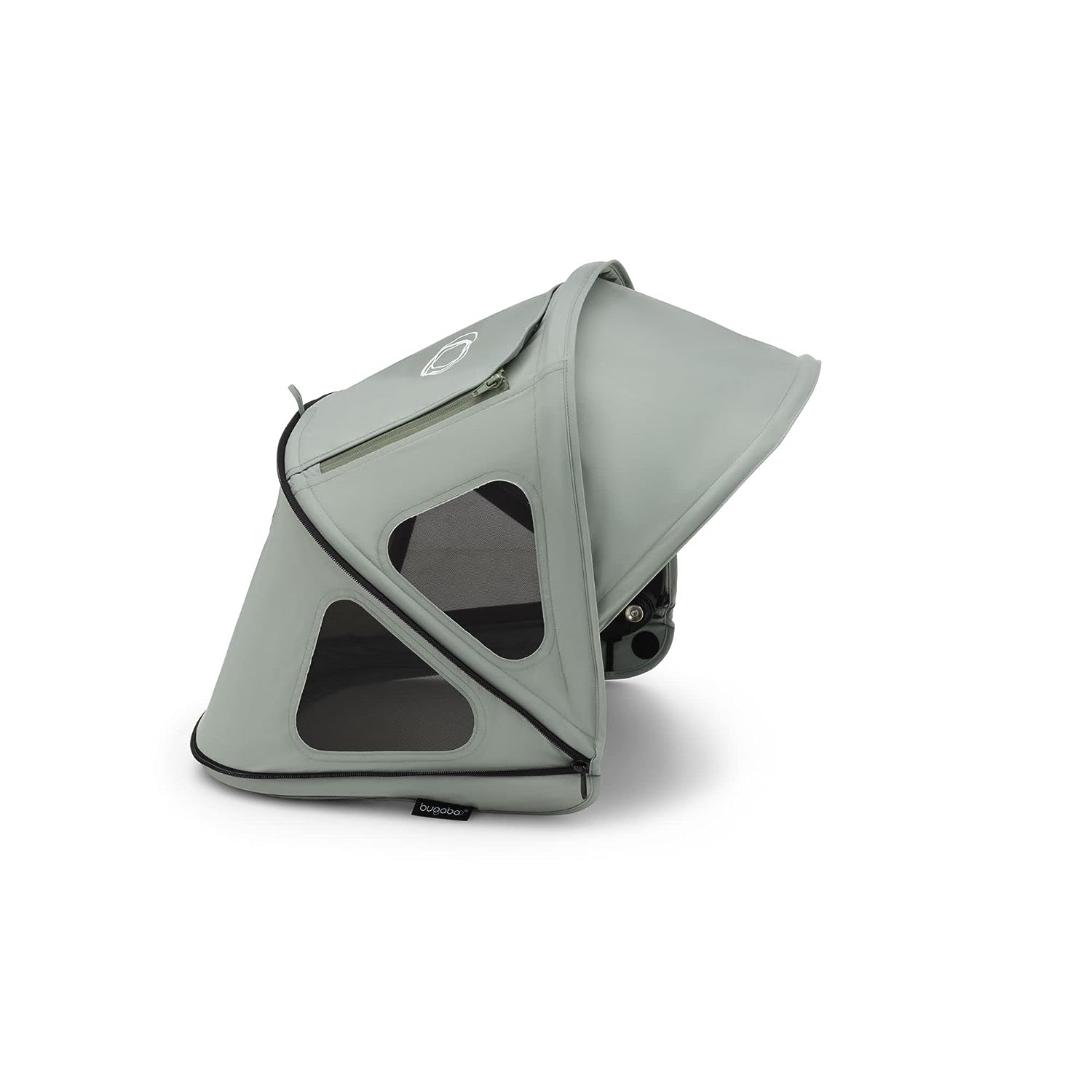 Bugaboo Dragonfly Breezy Sun Canopy Stroller Accessory with UPF 50+ Sun Protection and Ventilation Panels, Pine Green