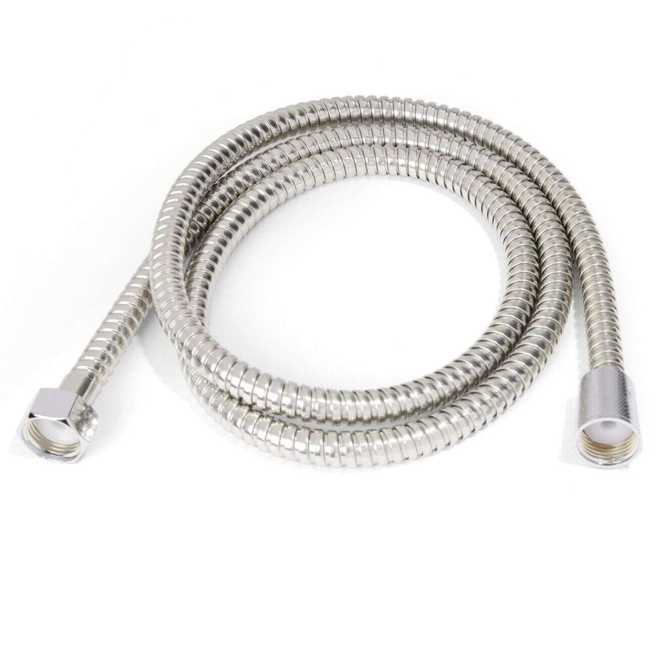 Pommeau de douche 8 fonctions avec flexible inox 1,5m