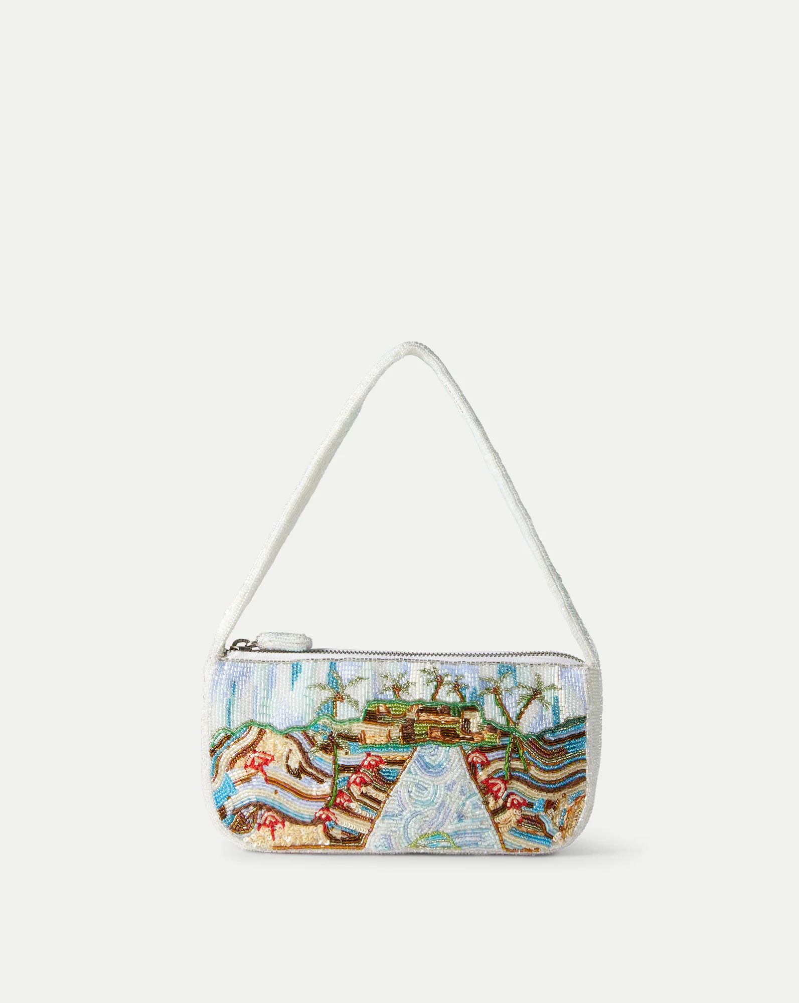 Pauline Beaded Shoulder Bag