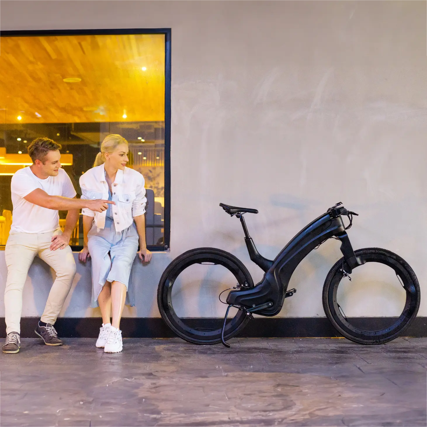 Dernier jour seulement ! Offre limitée à 96 unités : 55,99 € (déstockage). Vélo intelligent sans moyeu.