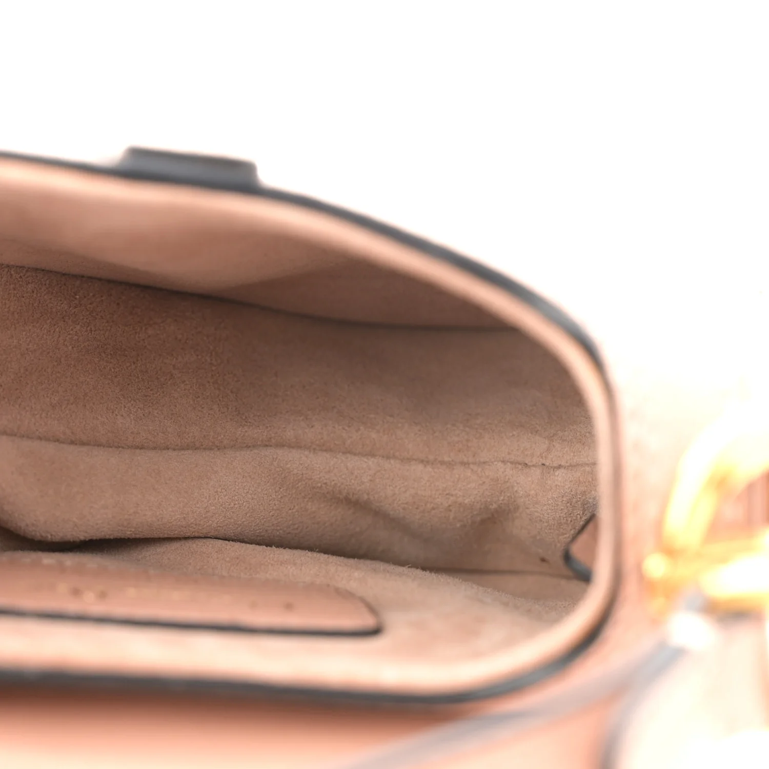 Goatskin Micro Saddle Bag Rose Des Vent