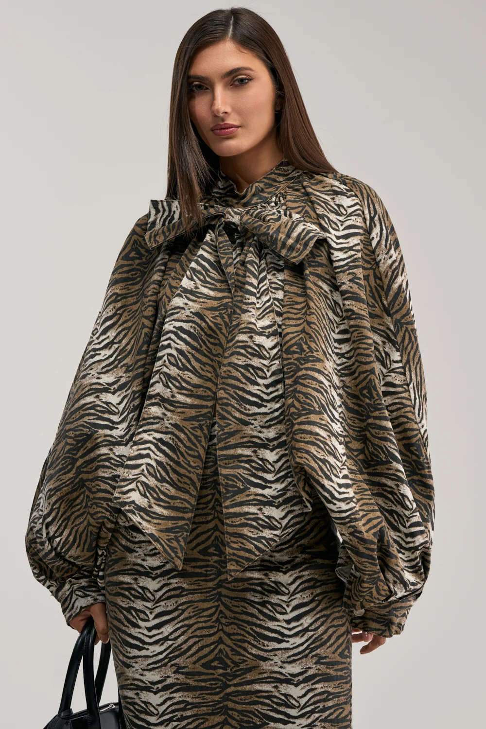 INTO THE WILD ZEBRA BLOUSE - Akira Store