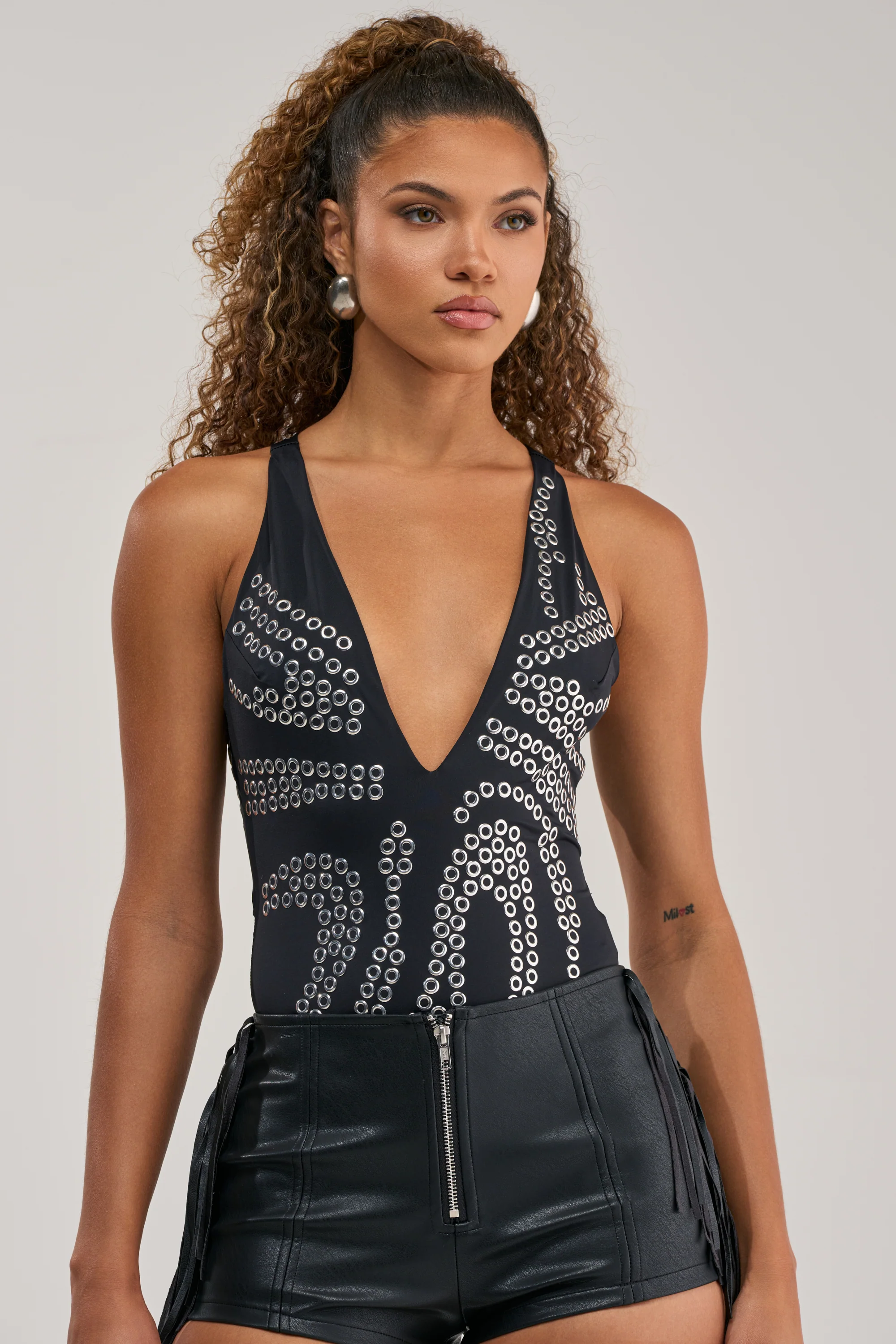 JENNA GROMMET BODYSUIT - Akira Store