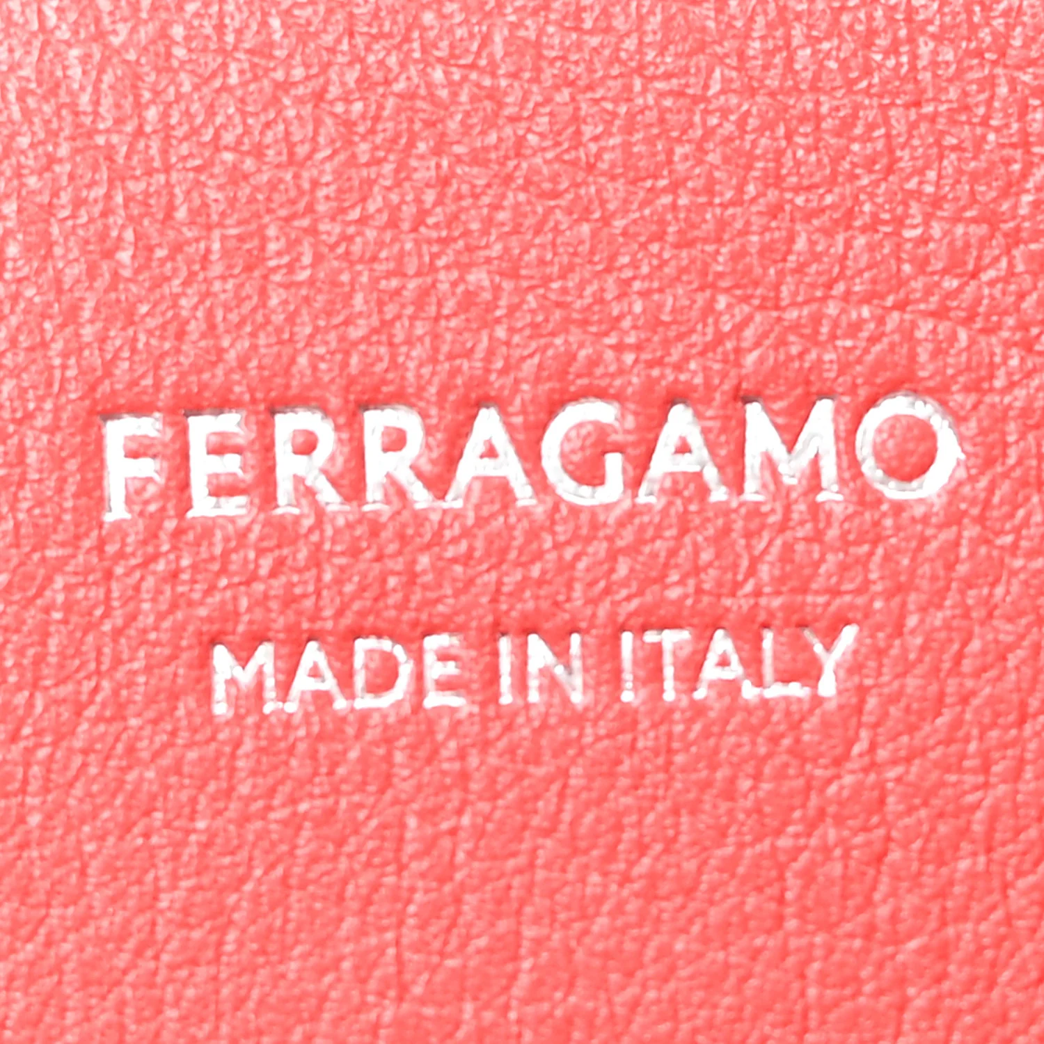 Natural Grain Calfskin Bicolor Large Hug Bag Testa Di Moro Flame Red