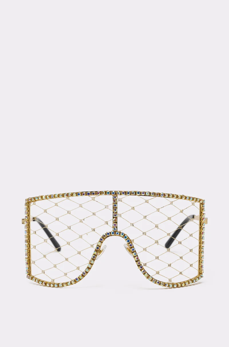 POP THE BUBBLY GLASSES IN GOLD - Akira Store