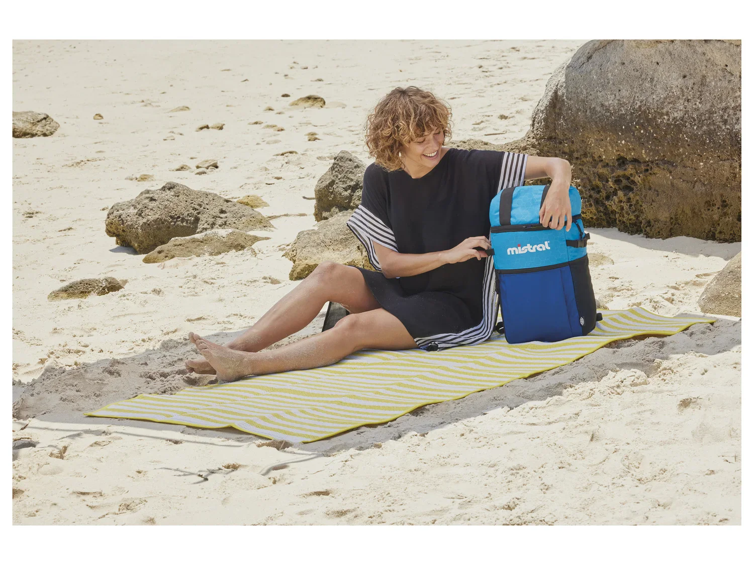 CRIVIT Tapis de plage, 90 x 180 cm