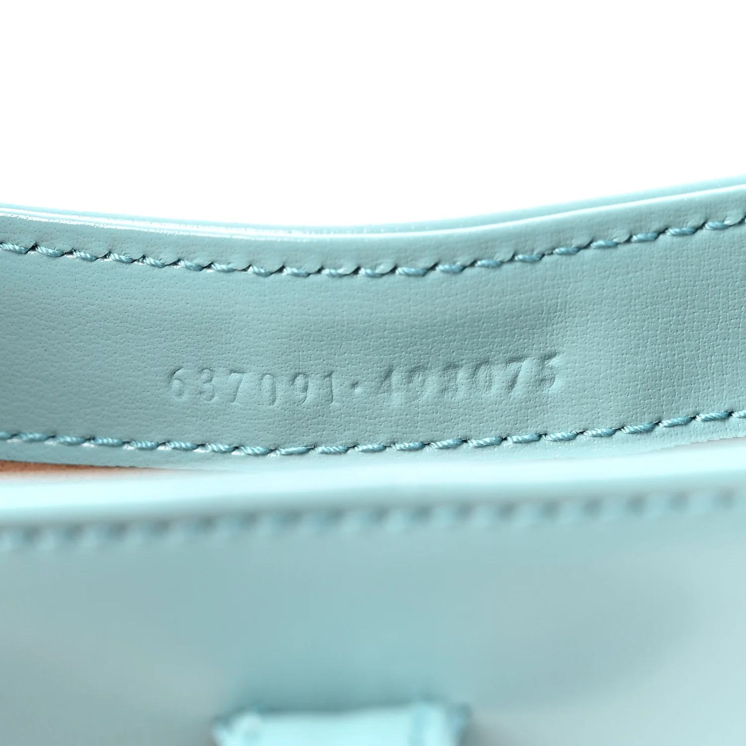 Boarded Dyana Lux Calfskin Mini Jackie 1961 Hobo Dusty Azure