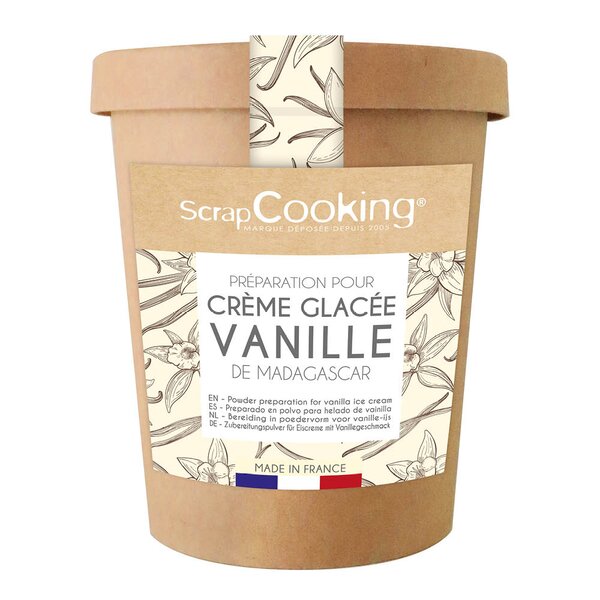 Iskremmix 145 g vanilje hvit