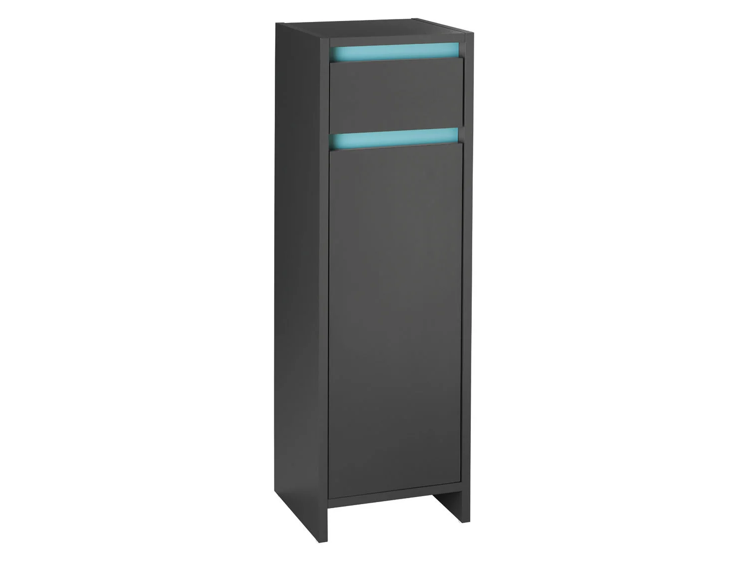 LIVARNO home Armoire latrale de salle de bains Oslo, 32 x 99 x 30 cm, anthracite